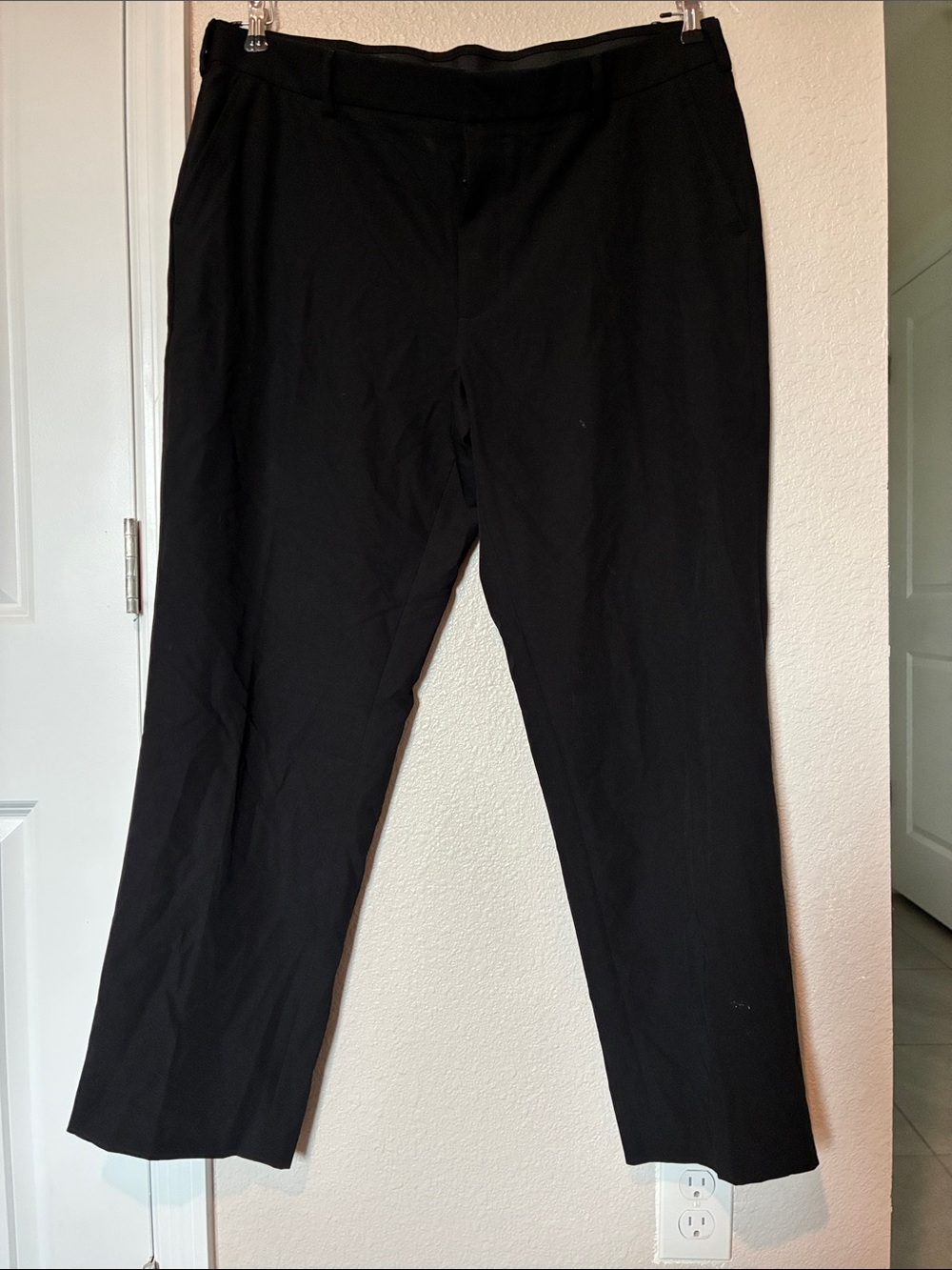 George Black Men's Dress Pants - Straight Fit